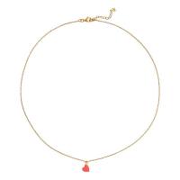 Small_Neon_Pink_Heart_Necklace_Gold_Goud