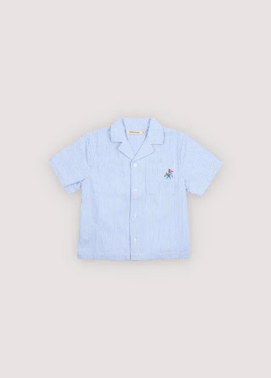 Almond_Shirt_Vista_Blue_Seersucker_Stripes_Blauw