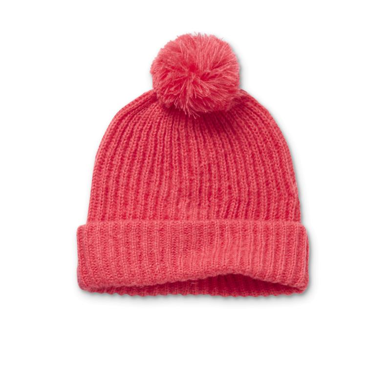 Beanie_pompon_raspberry_pink