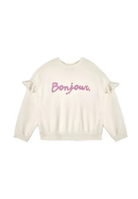 Bonjour_Sweatshirt_Ecru