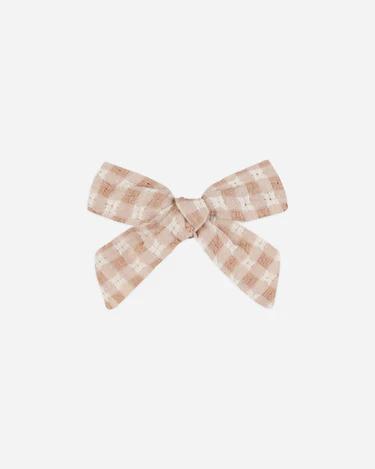 Bow_autum_GINGHAM_Roze