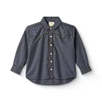 CHECKERED_COWBOY_SHIRT_Blauw