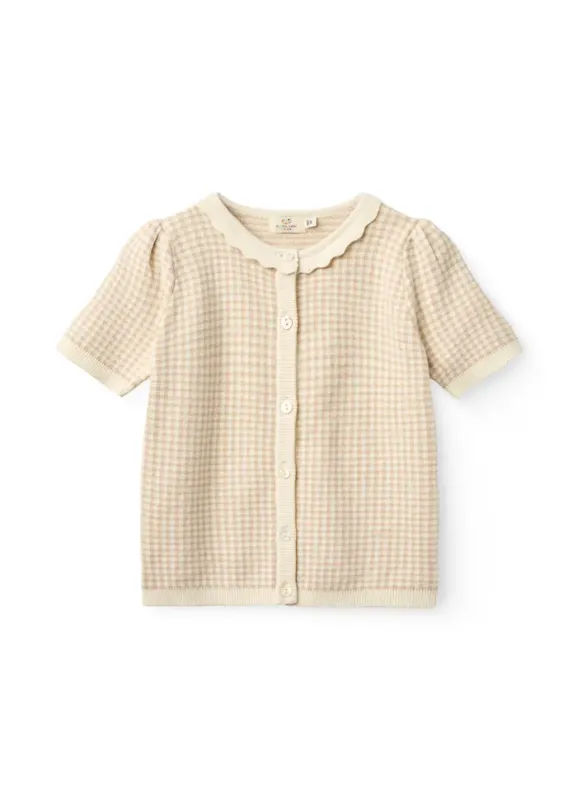 Check_Jacquard_Cardigan_Beige