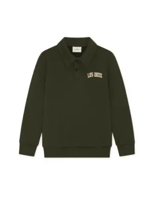 College_Rugby_Polo_Sweatshirt_Groen