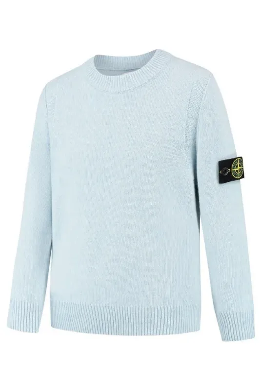 Crew_Neck_Trui_Blauw_Blauw