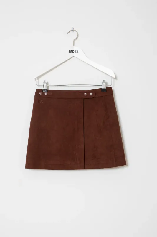 Fake_suede_wrapped_mini_skirt_Bruin