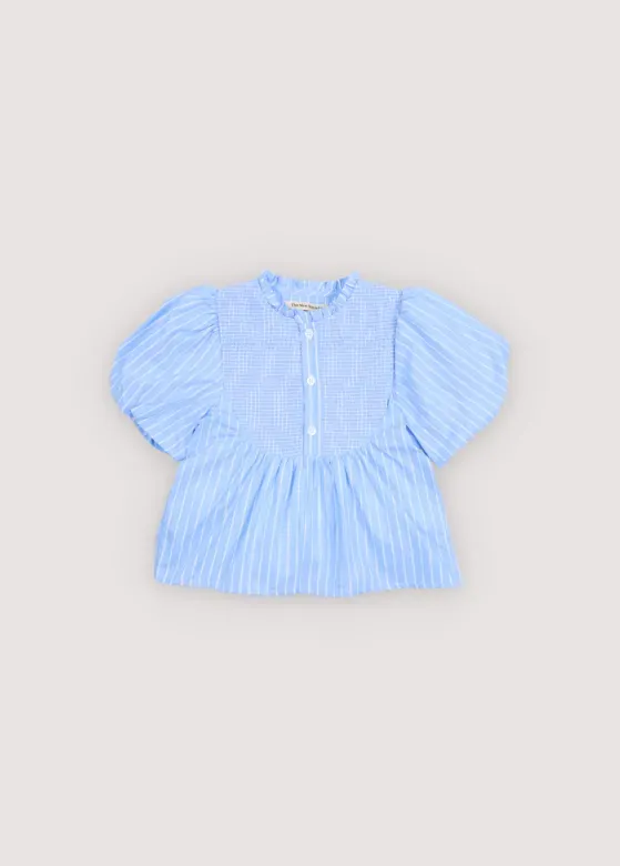 Ficus_Blouse_Ficus_Stripes_Blauw