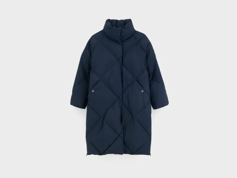 HARPER_COAT_Blauw