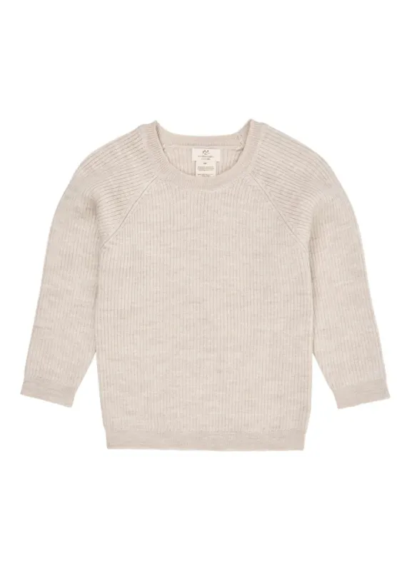 MERINO_CLASSIC_BLOUSE_PALE_CREAM_MELANGE_Beige