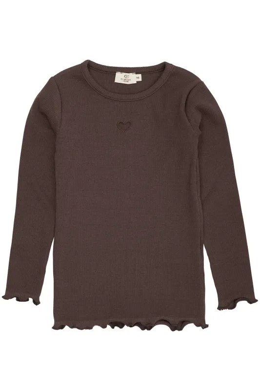 MODAL_RIB_LS_TEE_W__HEART_DK_BROWN_Bruin