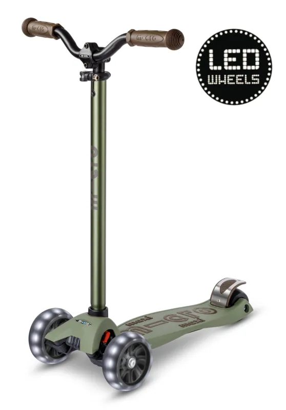 Maxi_Micro_step_Deluxe_Pro_Led_Groen_Groen