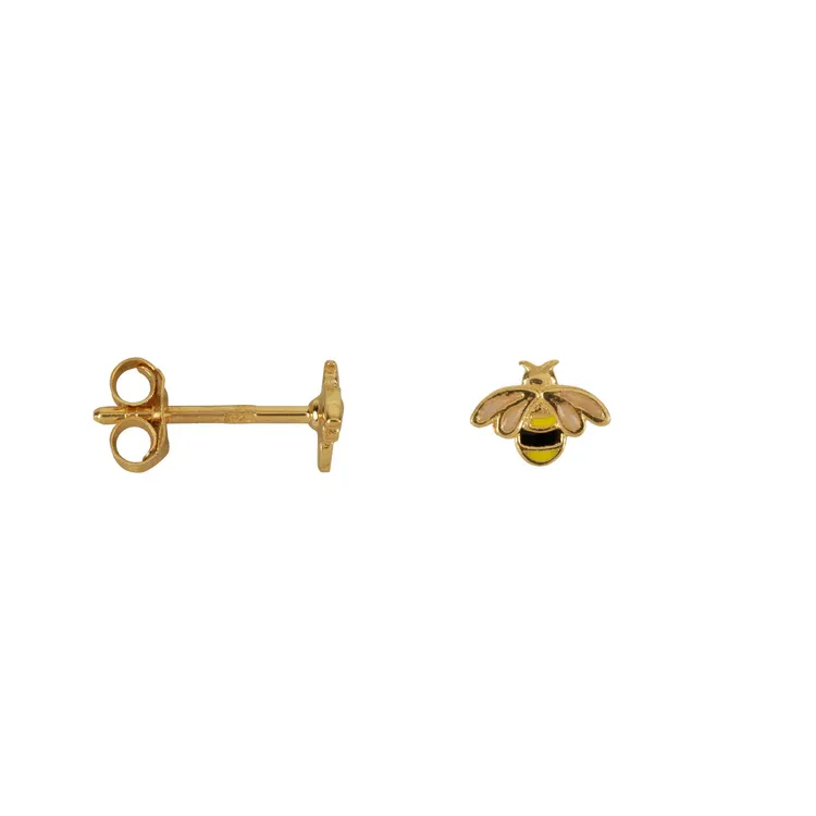 Mini_Bee_earring_Goud
