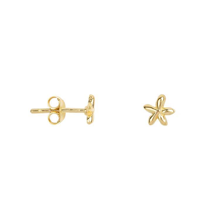 Mini_Flower_Stud_Gold_Plated_Goud