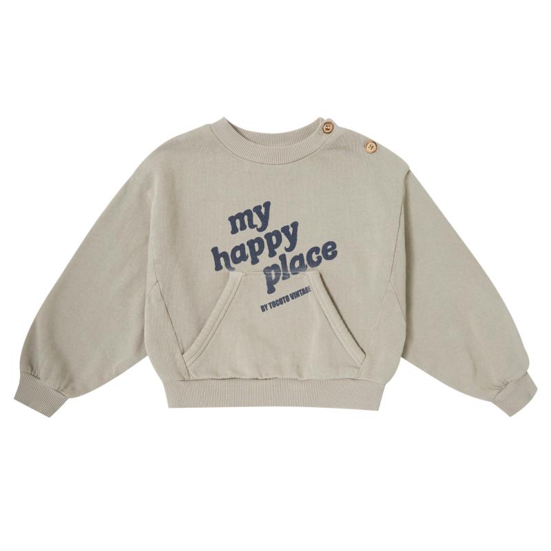 POCKETS_SWEATSHIRT___MY_HAPPY_PLACE__Grijs