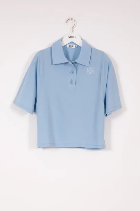 Plain_Colour_Polo_T_Shirt_Blauw