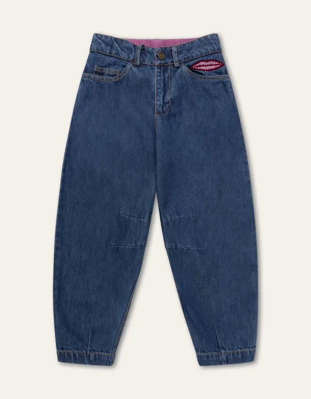 Poem_pants_Denim__Blauw