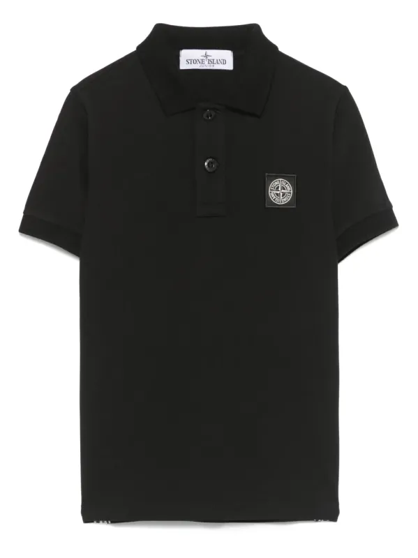Polo_korte_mouw_Zwart_Zwart
