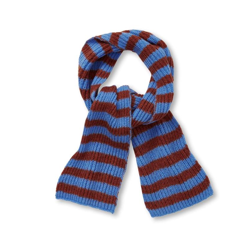 SCARF_STRIPE_Blauw