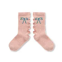 SOCKS_BOW_Roze