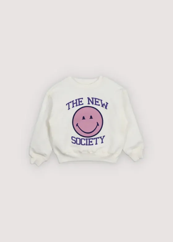 Smiley_Sweatshirt_Creme