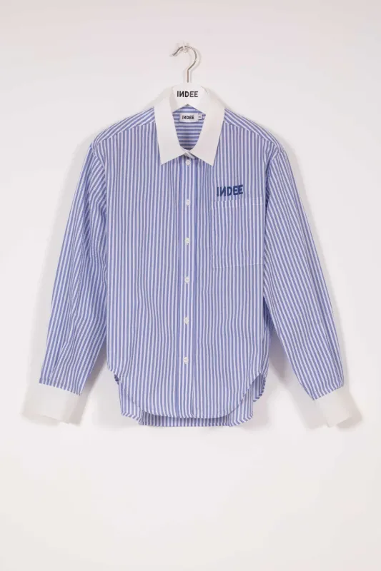 Striped_Shirt_With_Embroidery_Blauw_2
