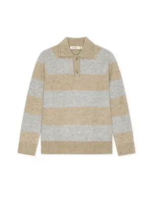 Striped_knitted_polo_Multi