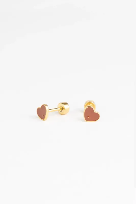 Studs_Earrings_Tiny_Heart_Goud