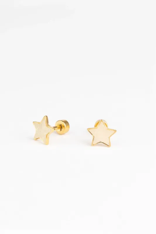 Studs_Earrings_Twinkle_Star_Goud