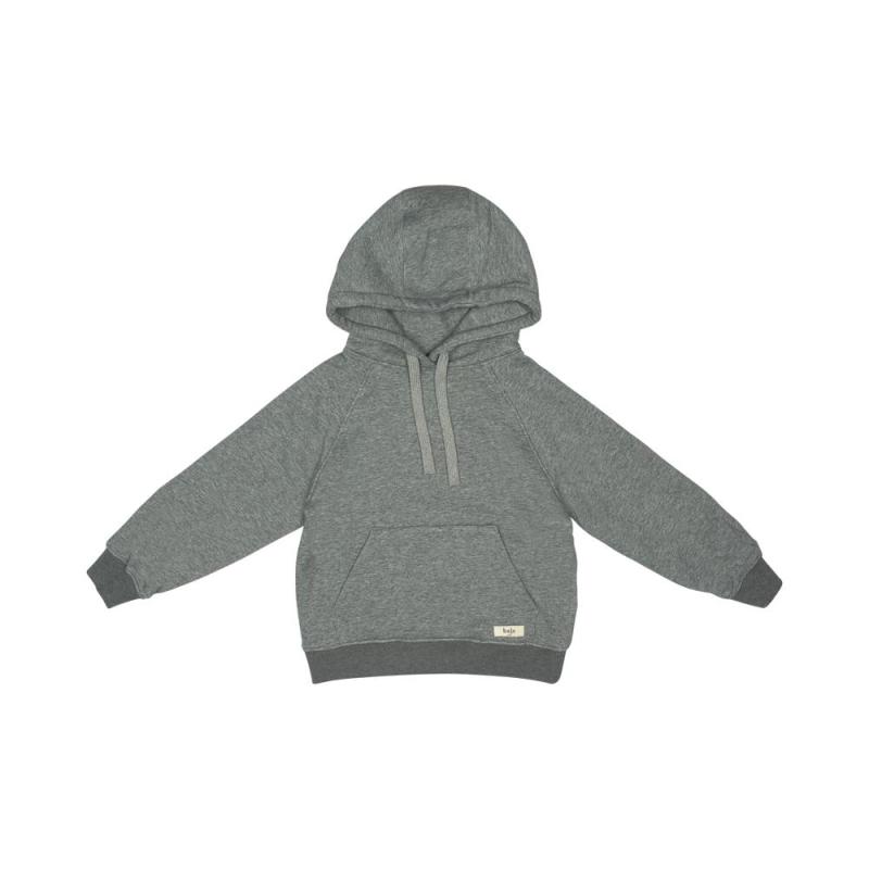 Sweater_Hooded_Grey_Dark_Melange_Grijs_1