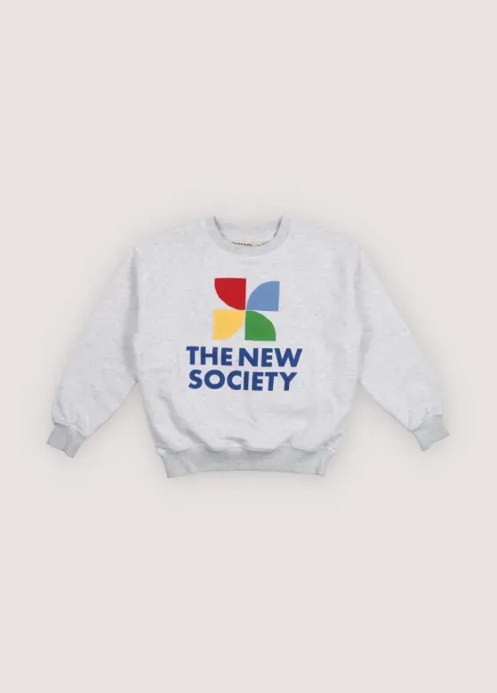 TNS_Logo_Sweatshirt_Light_Grey_Melange_Grijs