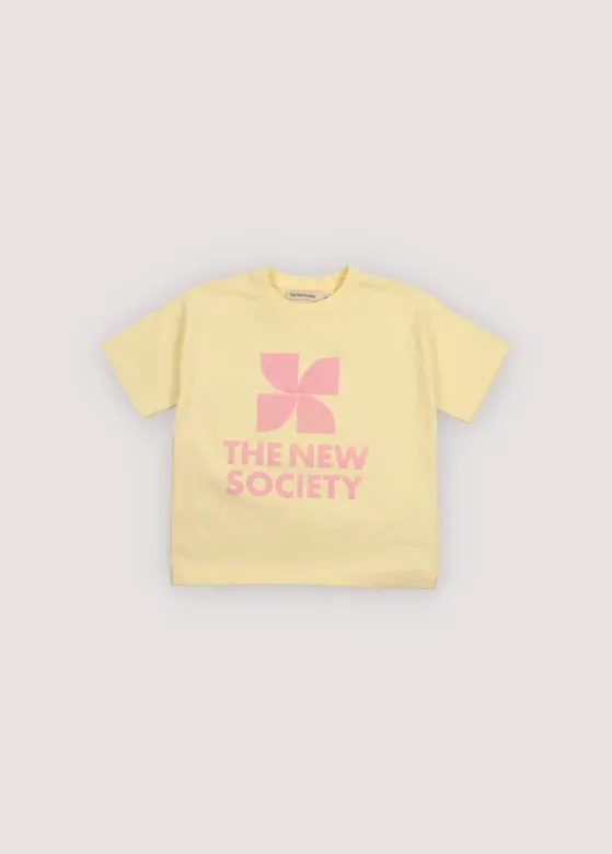 TNS_Logo_T_Shirt_Soft_Lemon_Geel