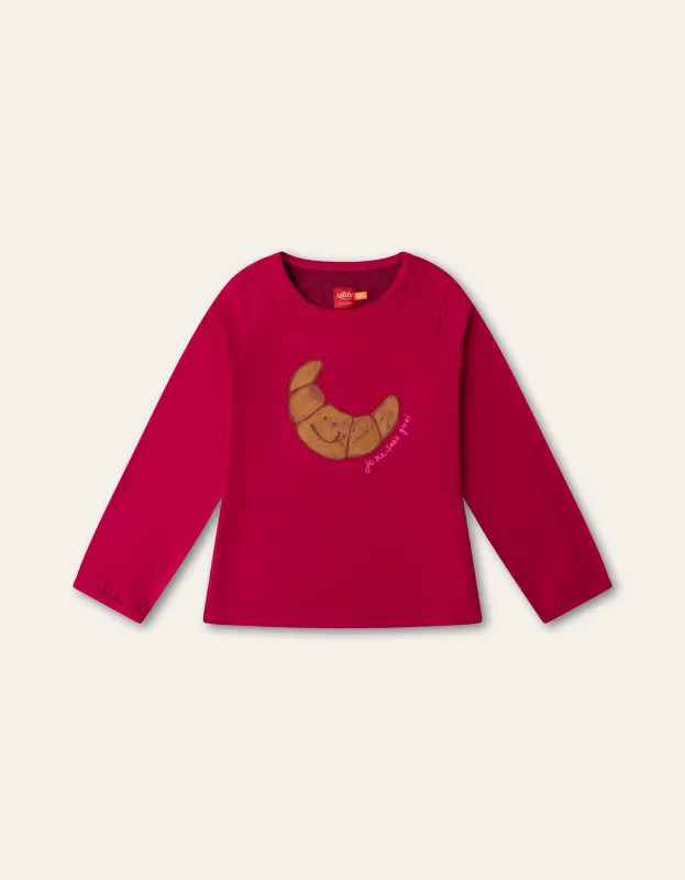 Tempos_T_shirt_Solid_Roze