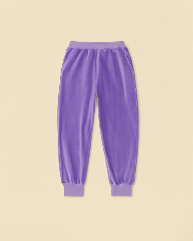 Velour_Weekend_jogger_violet_Paars