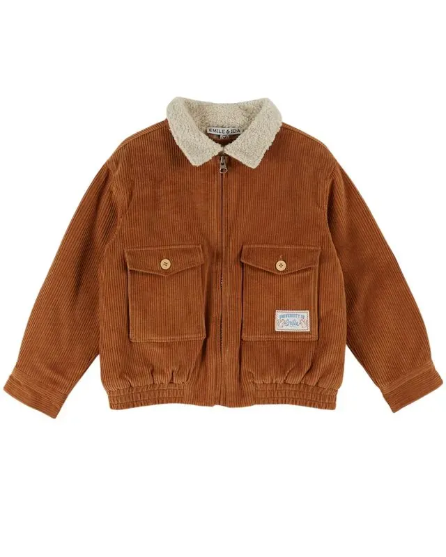 Veste_velours_Bruin