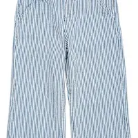 Y_D_TWILL_PANT_W__WIDE_LEG_Blauw