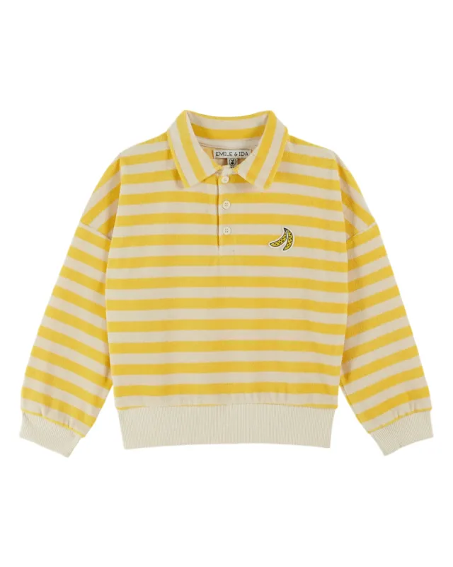 _SWEAT_SHIRT_RAYE_Geel