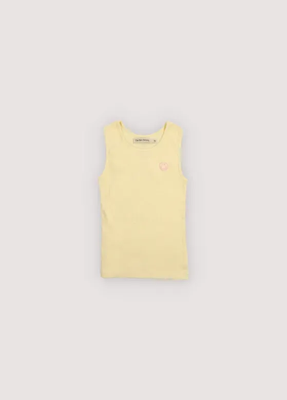 _Smiley_Tee_Soft_Lemon_Geel