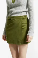 Fake_suede_mini_skirt_Groen_1