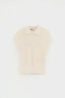 Golyu_Sleeveless_Sweater_Creme