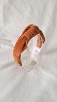 Haarband_knot_tawny_brown_rib