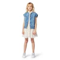 Jeansvest_Beige