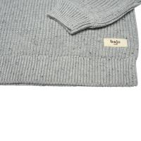 Knit_Pullover_Light_Grey_Melange_Nappy_Grijs