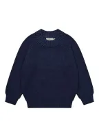 Knitted_Classic_Rib_sweat_Blauw