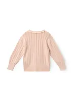 Knitted_pointelle_cardigan_Roze_1