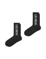 Les_Deux_Vertigo_Rib_Socks_Zwart_1