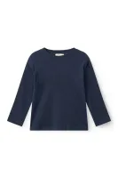 MODAL_RIB_LS_BLOUSE_NAVY_Blauw