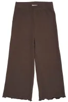 MODAL_RIB_WIDE_PANTS_DK_BROWN_Blauw