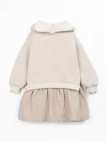 Mixed_Dress_Beige_1