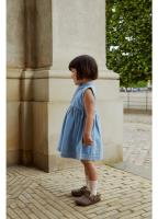 ORGANIC_DENIM_DRESS_W_COLLAR_Blauw_2