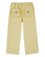 PANTALON_CANVAS_POCHES_CERISES_Geel_2